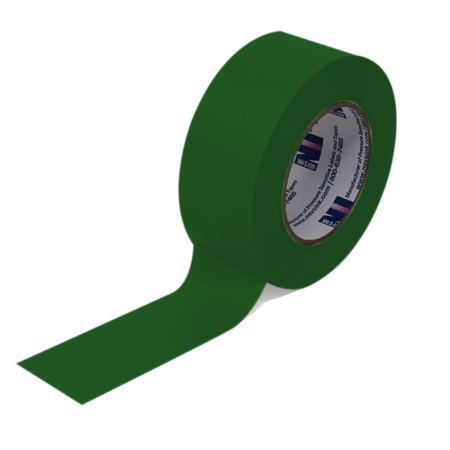 NEVS 2" wide x 60yd Dark Green Labeling Tape T-200-Dark Green